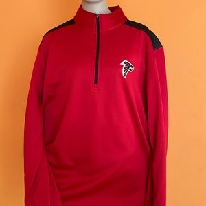 Atlanta Falcons Red Pullover Official NFL gear
